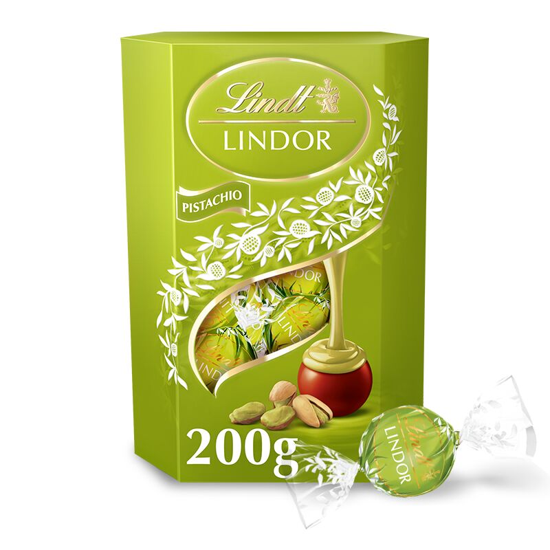Lindt Lindor Pisatchio Cornet 200G