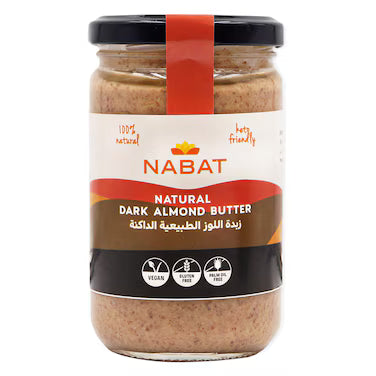 Nabat Natural Dark Almond Butter 260g