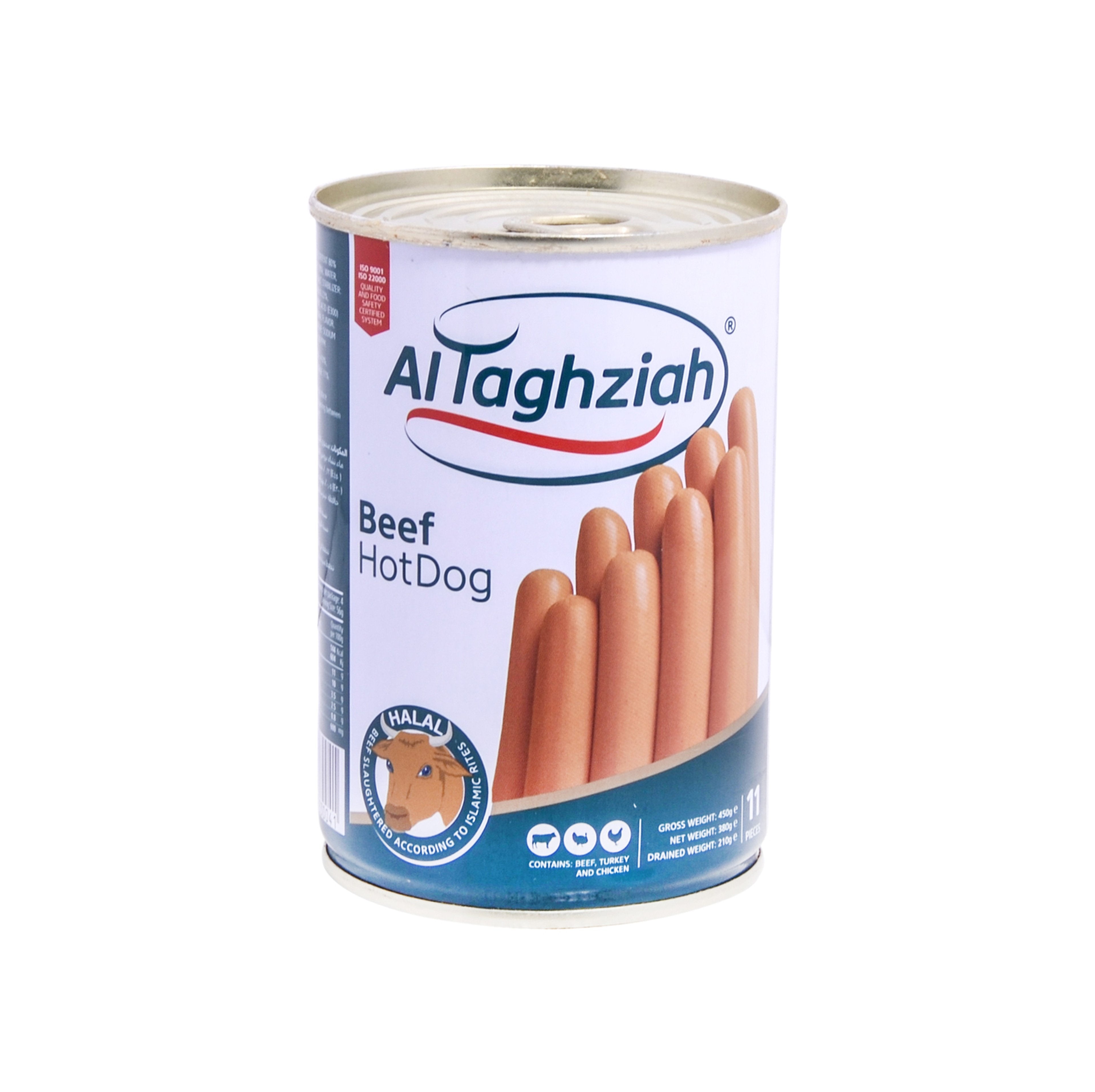 Altaghziah Beef Hotdog 210g