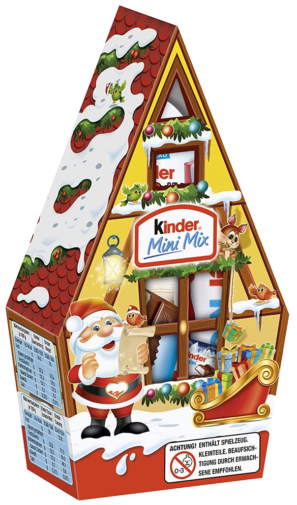 KINDER MINI MIX WEIHNACHTSHÄUSCHEN 76G