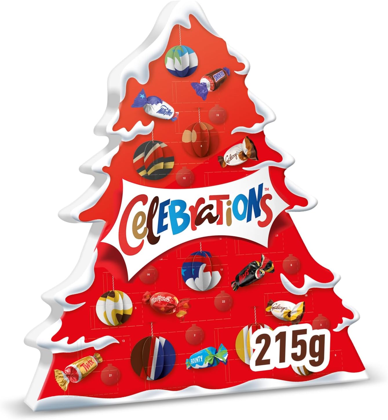Celebrations Tree Advent Calendar Ps 215G