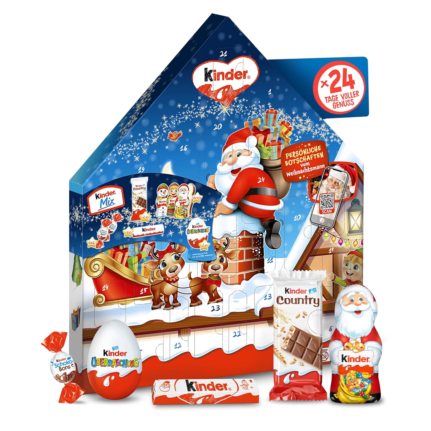 Kinder Advent Calendar Maxi Mix 351 Gr