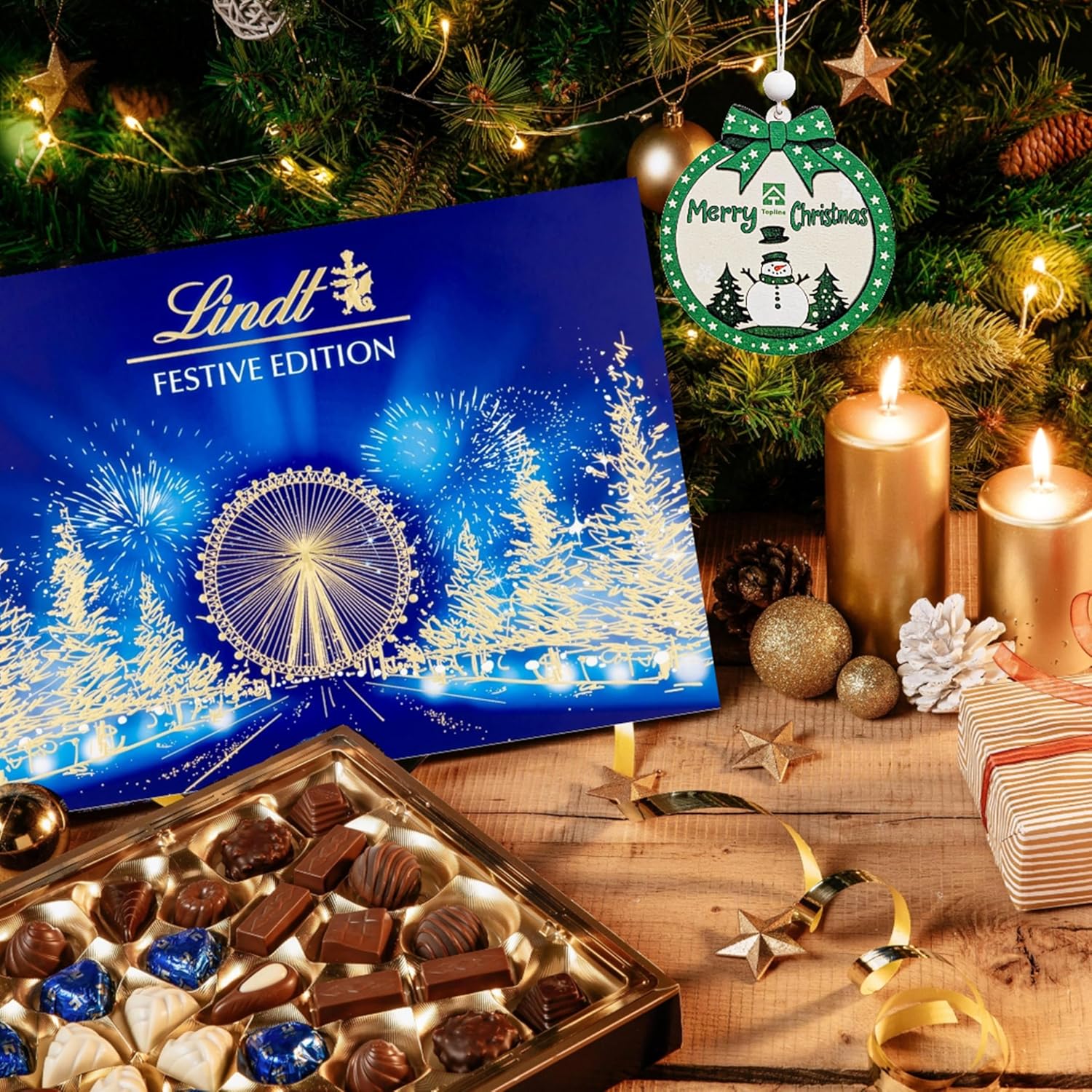 Lindt Festive Ed Chc Box 469G