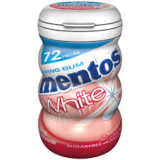 Mentos White 72 Pieces