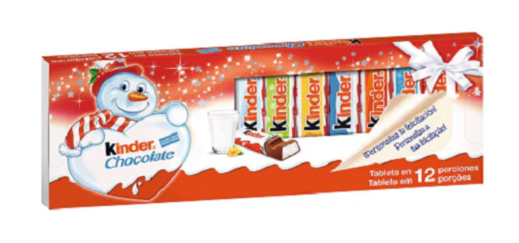 CMS Kinder Choco Bars 150 Gr