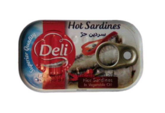 Deli Hot Sardines In Vegetables