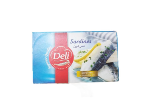 Deli Sardines in Vegetable Oil