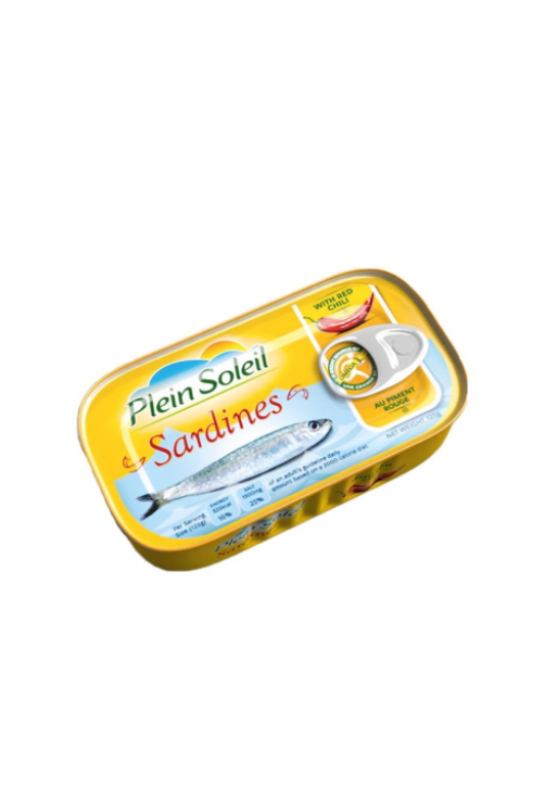 Plein Soleil Hot Sardines in Oil 125g