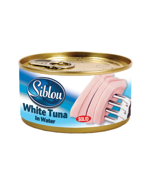 Siblou Tuna White Fillets In Water 120g