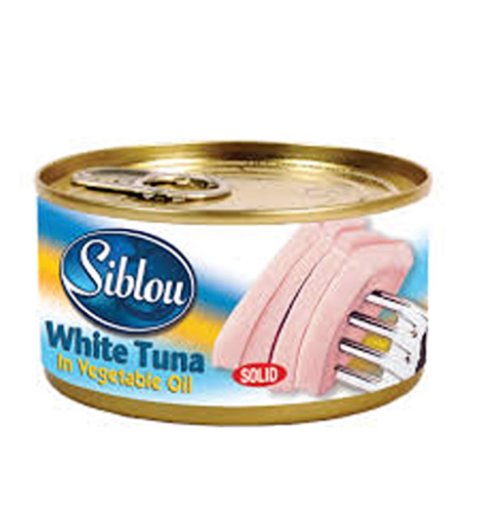 Siblou Tuna White Fillets Veg Oil 120g