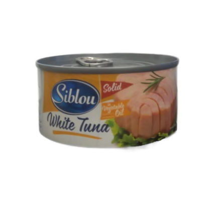 Siblou White Tuna in Vegetable Oil 185g