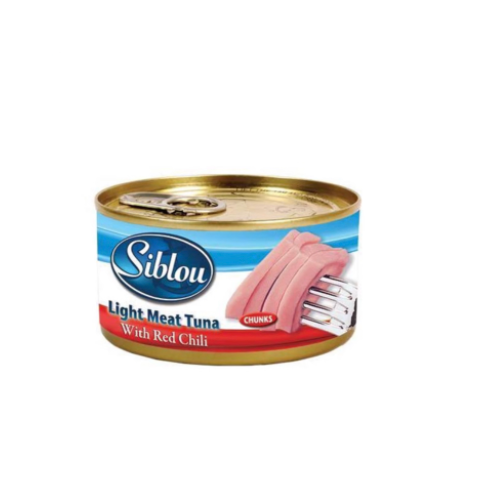 Siblou White Tuna with Red Chili 185g
