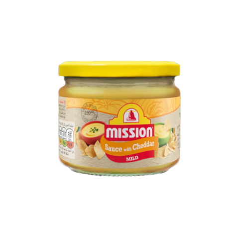 Mission Sauce With Cheddar Mild 300g
