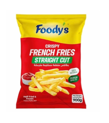 Foody'S French Fries Straight Cut 900g