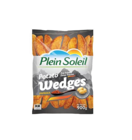 Plein Soleil Potato Wedges Paprika 900g