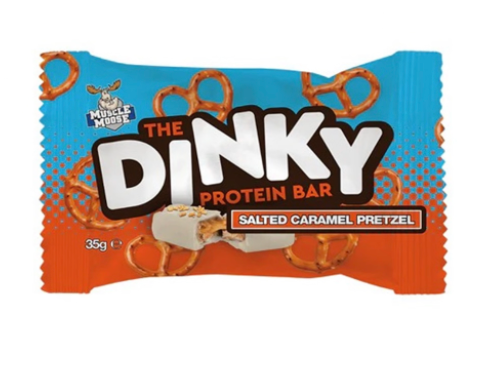 Dinky Protein Bar Salted caramel Pretzel 35g