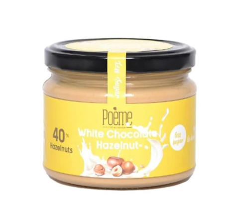 Poeme White Chocolate Hazelnut Spread 250g