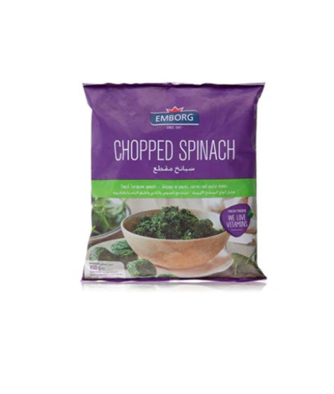 Emborg Frozen Chopped Spinach 450g