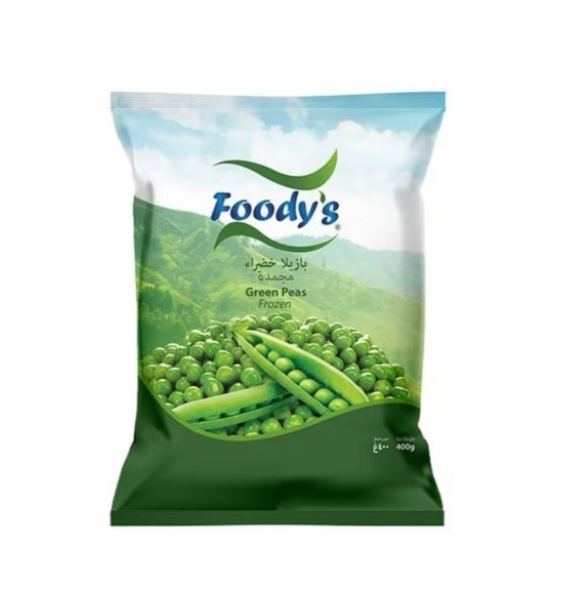 Foody'S Frozen Green Peas 400g