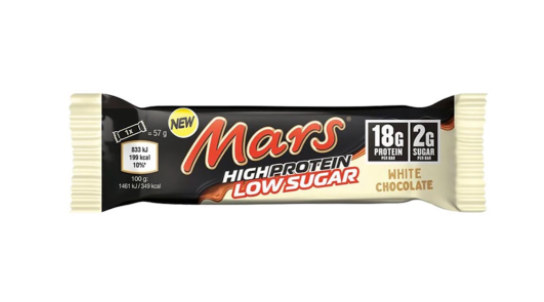 Mars Hi Protein Low Sugar White Chocolate 57g