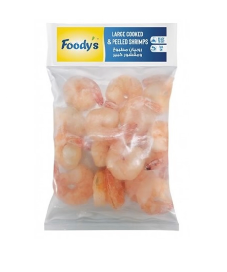 Foody'S Frozen Cooked Shrimp Large 400g