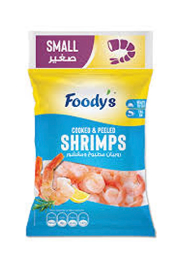 Foody'S Frozen Cooked Shrimp Small 400g