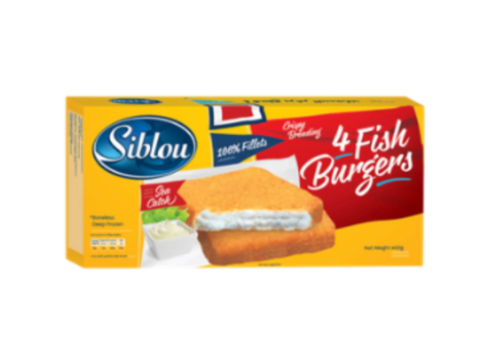 Siblou 4 Fish Burgers 400g