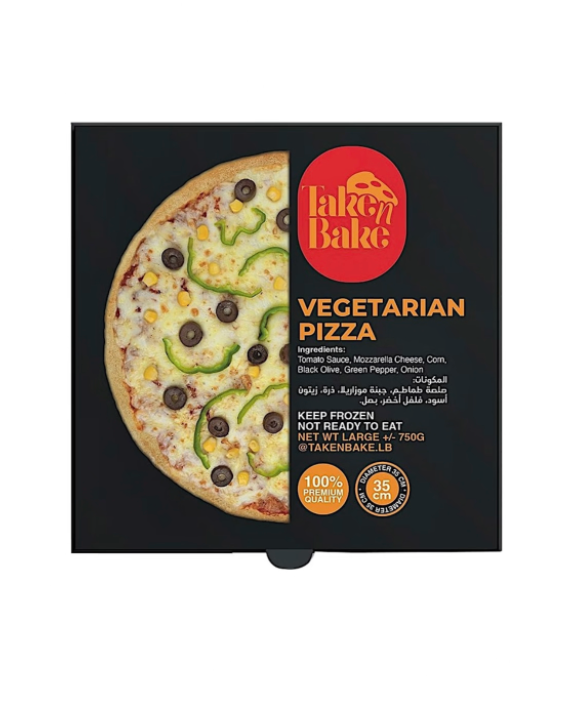 Take Bake Pizza Vegetarian Small 400g