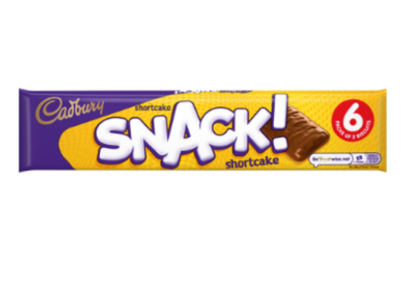 Cadbury Snack Sandwich Shortcake 6's