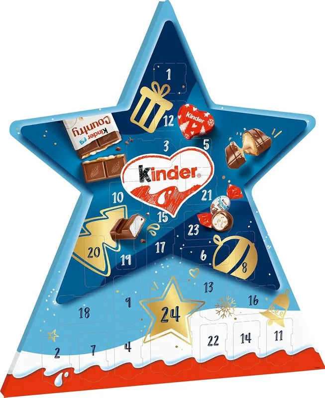 Kinder Advent Calendar Star 149gr